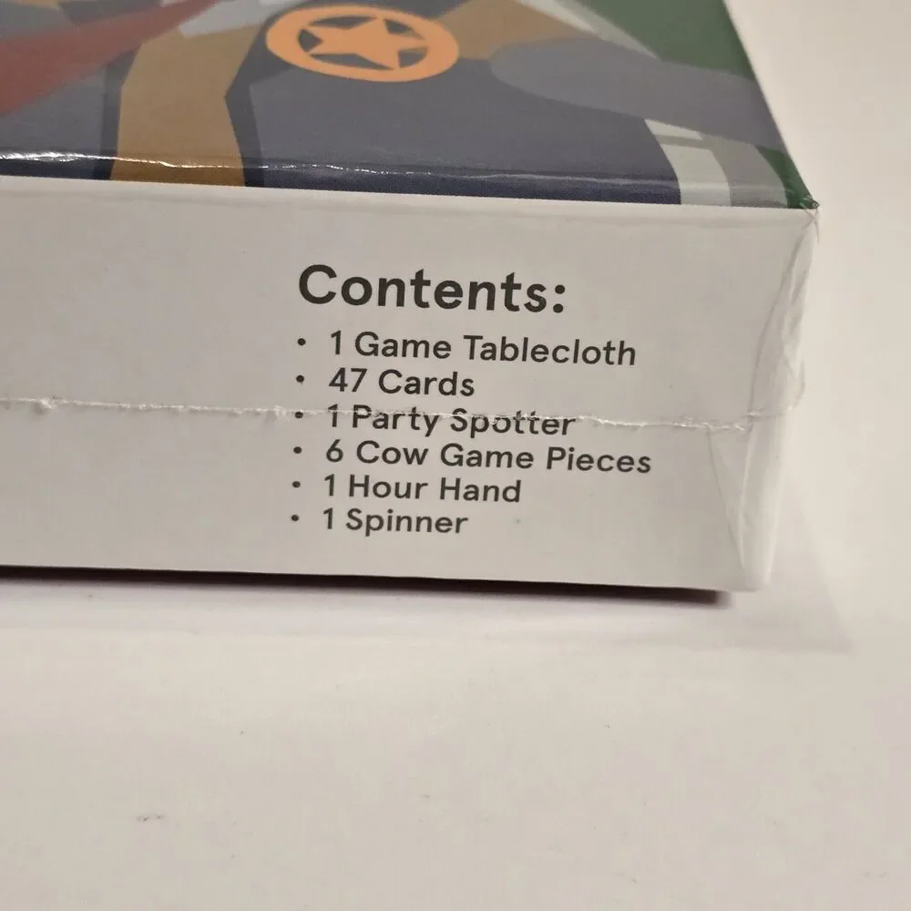 Chick-Fil-A Cow Party Game Family Game Night New Factory Sealed Ages 4+